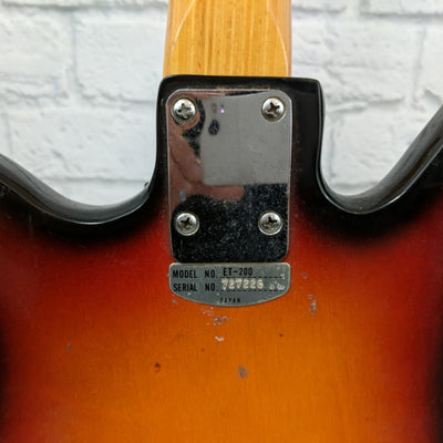 Vintage Teisco ET-200 Electric Guitar
