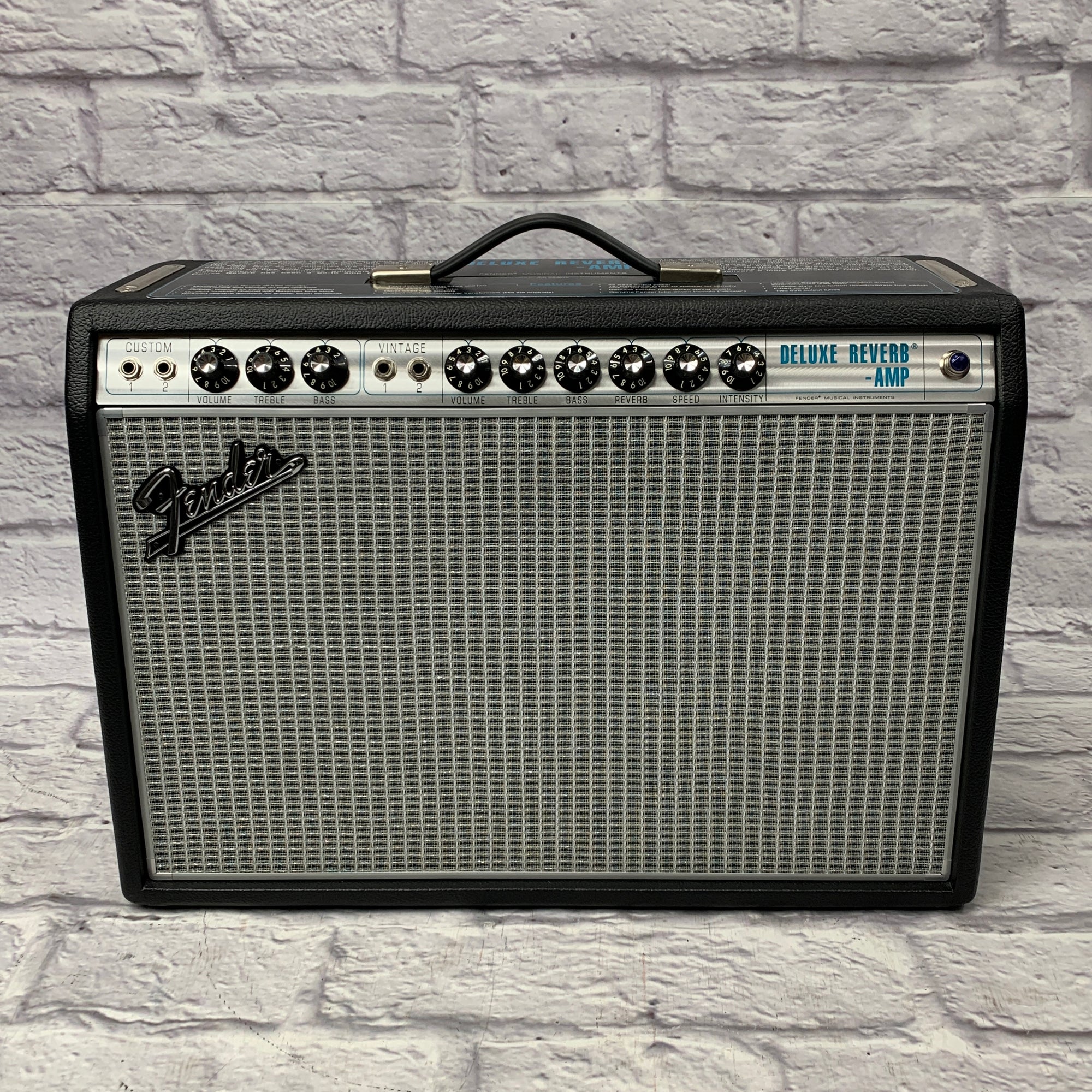 Fender Fender '68 Custom Deluxe Reverb 2-Channel 22-Watt 1x12" Guitar Combo Amp