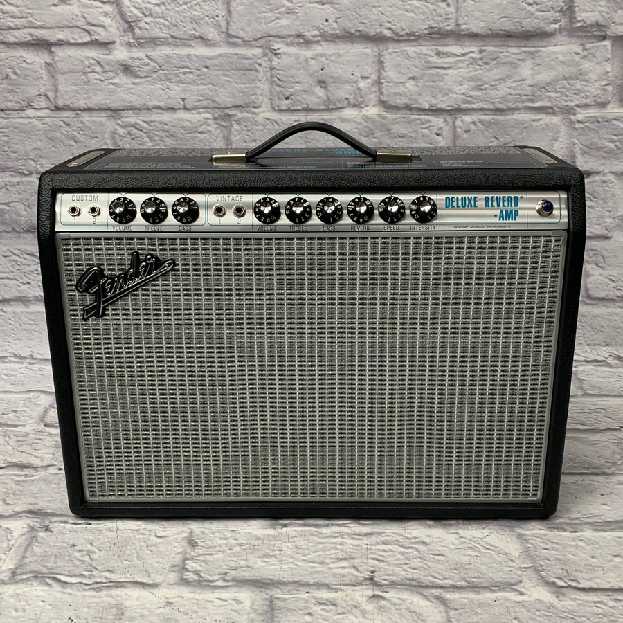 Fender Fender '68 Custom Deluxe Reverb 2-Channel 22-Watt 1x12" Guitar Combo Amp
