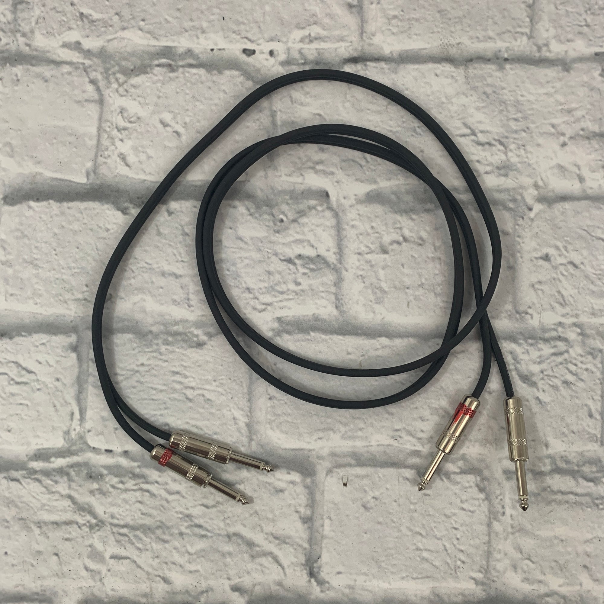 VTG 1/4" to 1/4" Dual Dubbing Cable (5ft)