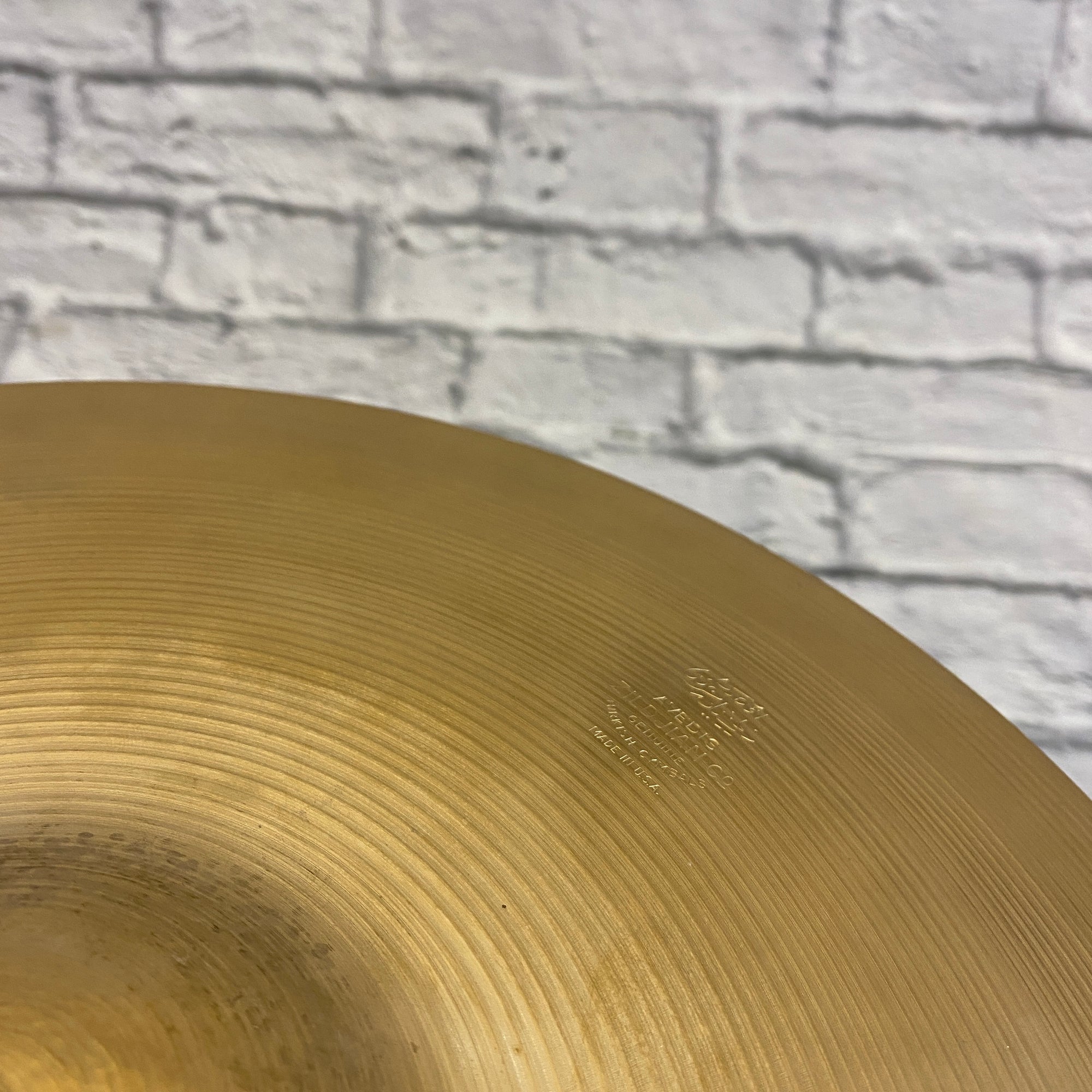 Zildjian Avedis 14in Hi Hat Cymbal 1960's