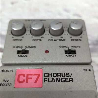 Ibanez CF7 Tone-Lok Chorus Pedal