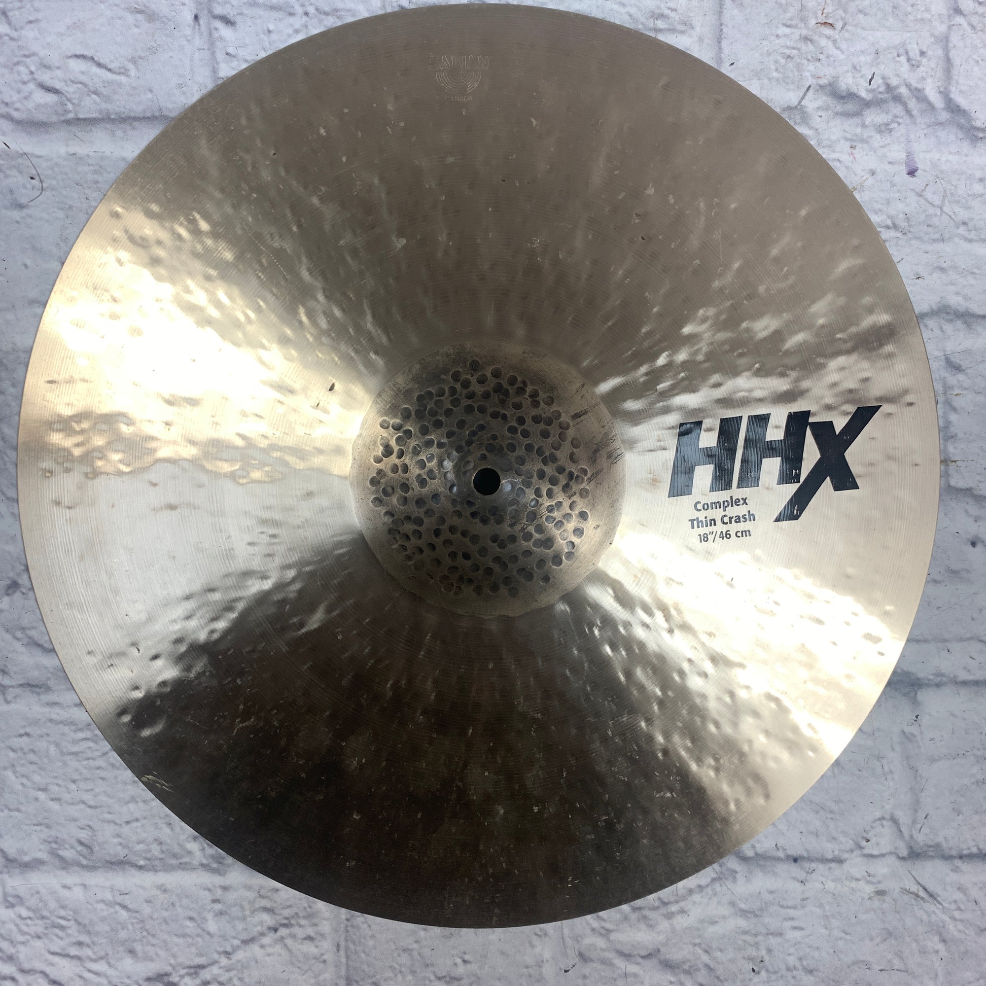 Sabian 18 HHX Complex Thin Crash Cymbal