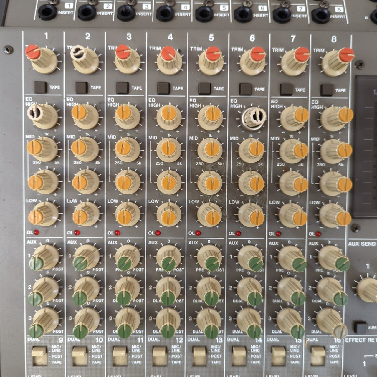 Tascam M1508 8 Channel Mixer with Grundorf Case