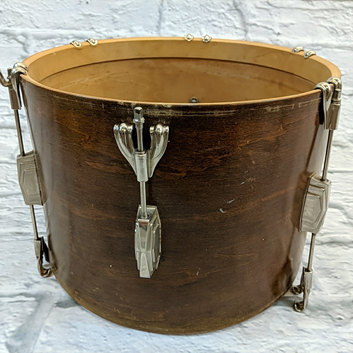 Vintage 1950s Ludwig Pan American 10x14 Mahogany Project Drum Shell