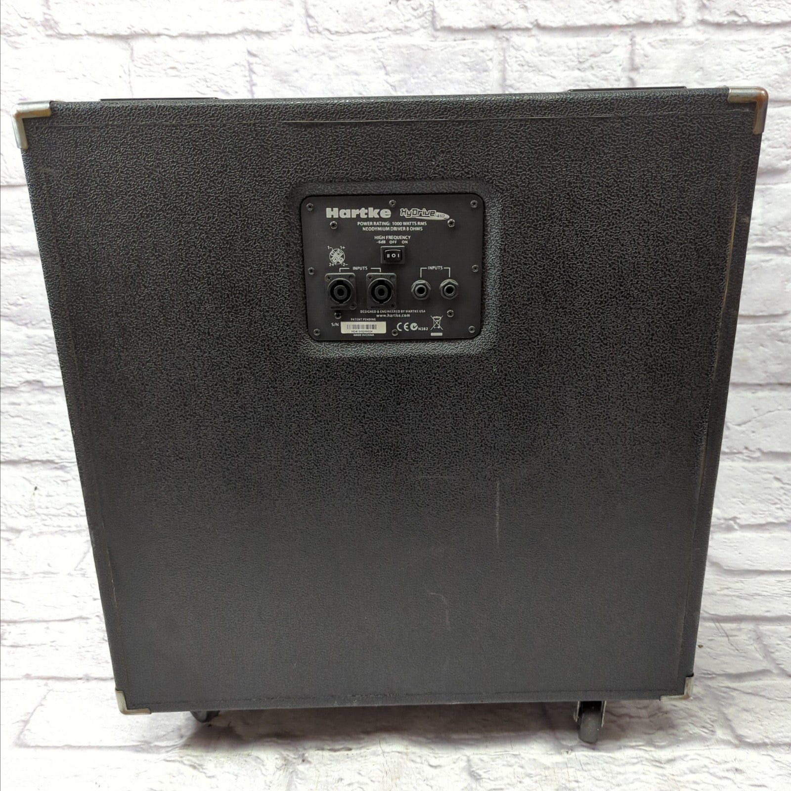 Hartke Hydrive 410 Bass Guitar Speaker Cabinet (4x10", 1000 Watts)