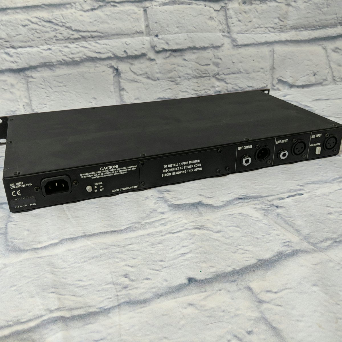 MindPrint En-Voice Class-A Tube Powered Microphone/Instrument Rack Preamp