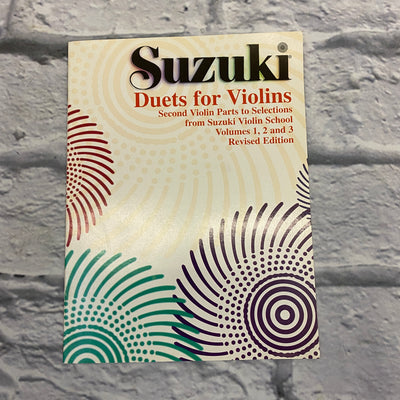 Warner Bros. Music Suzuki Duets for Violins Book