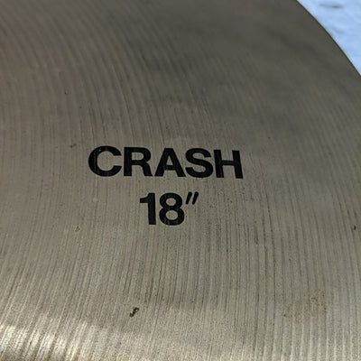Paiste 404 Brown Label 18 CRACKED Crash Cymbal