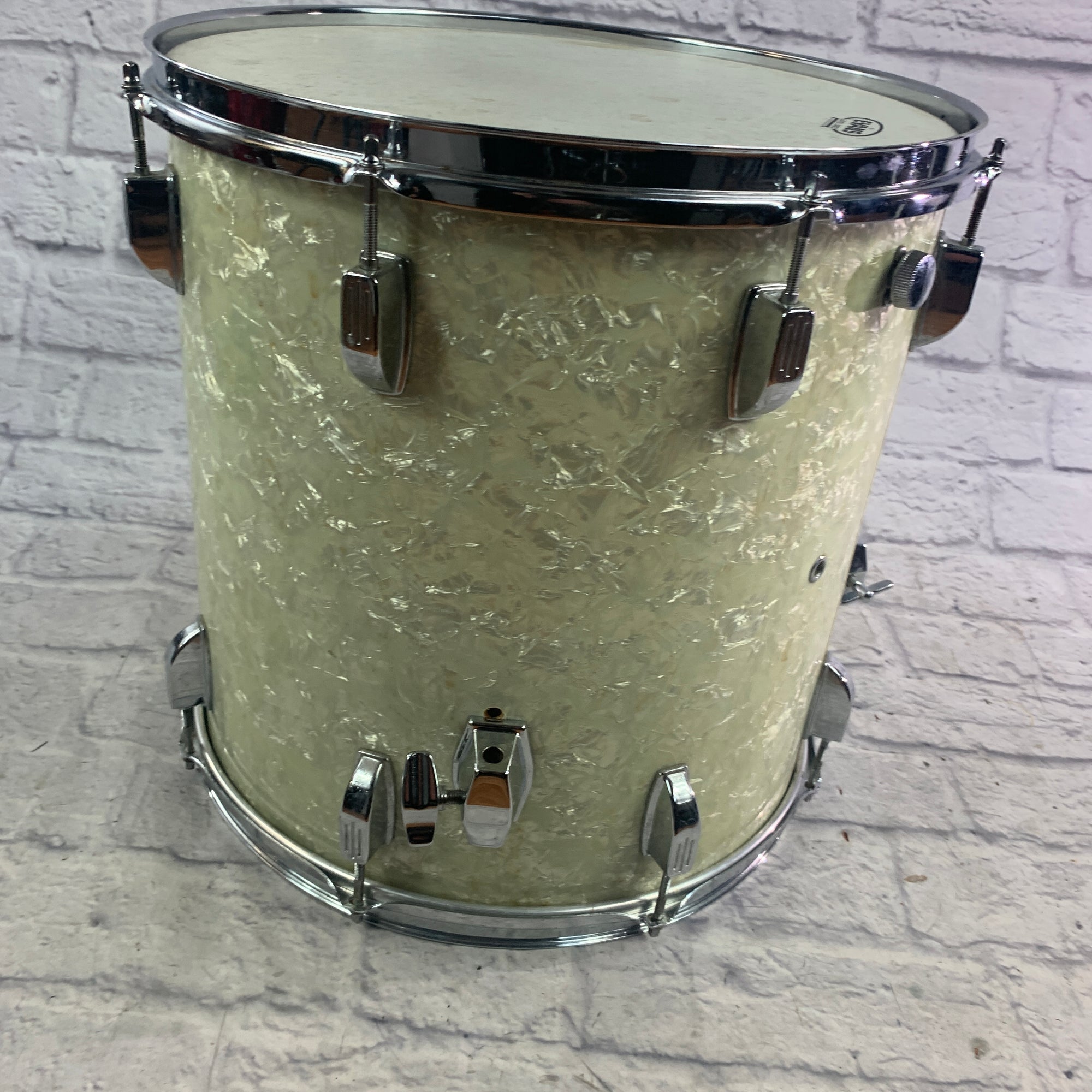 Unknown WMP 16 Floor Tom - White Marine Pearl