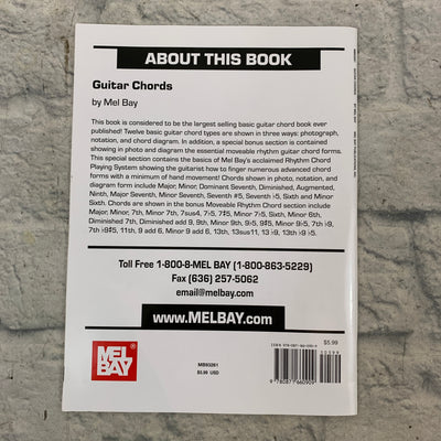 Mel Bay's Guitar Chords Book