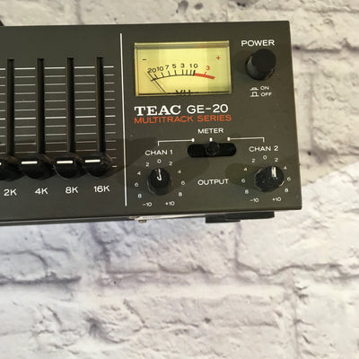 Teac GE-20 Graphic Equalizer with VU Meter