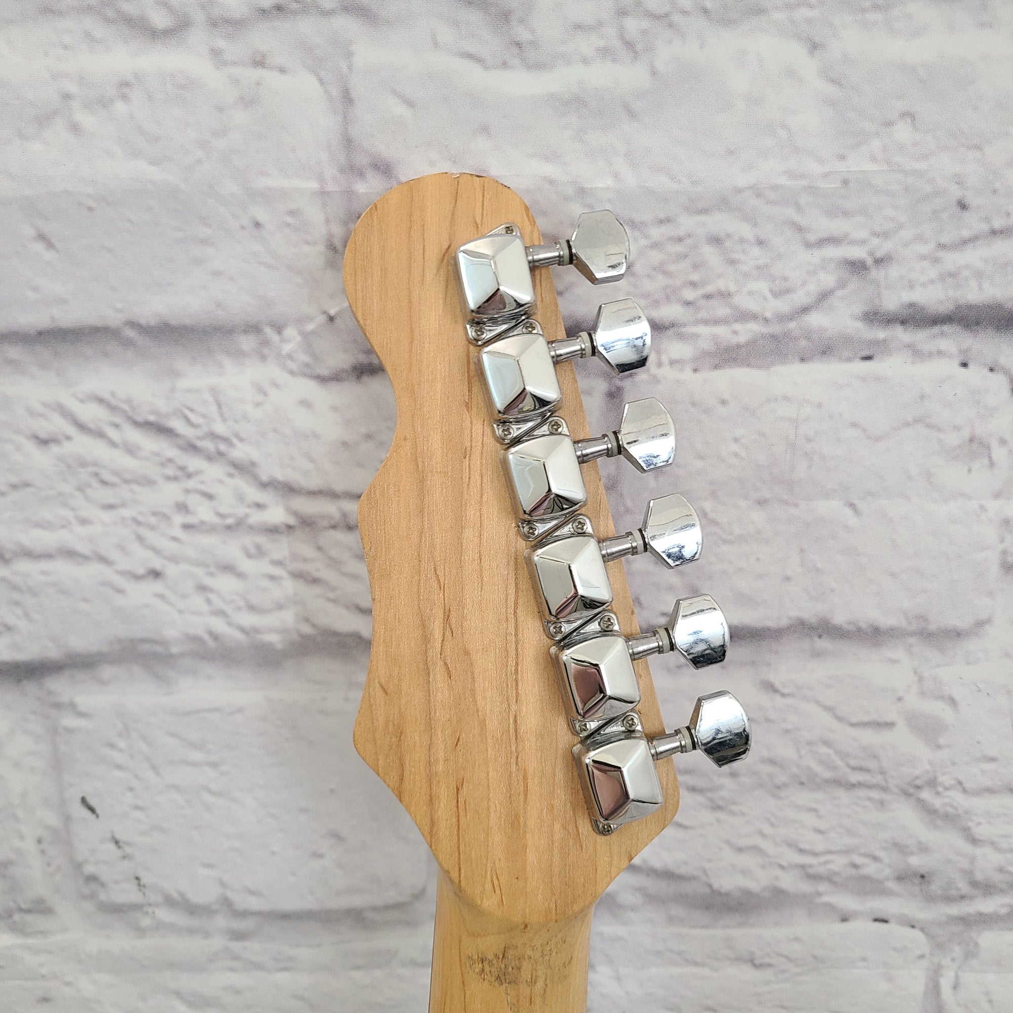 Unknown Rosewood Fretboard Guitar Neck with Tuning Machines