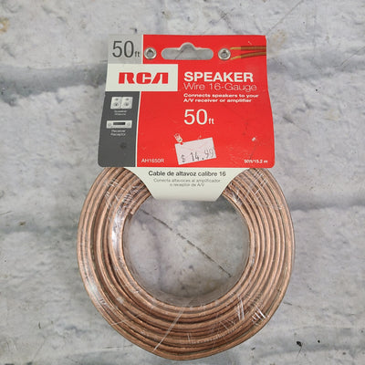 RCA 50ft 16 Gauge Speaker Wire New Old Stock