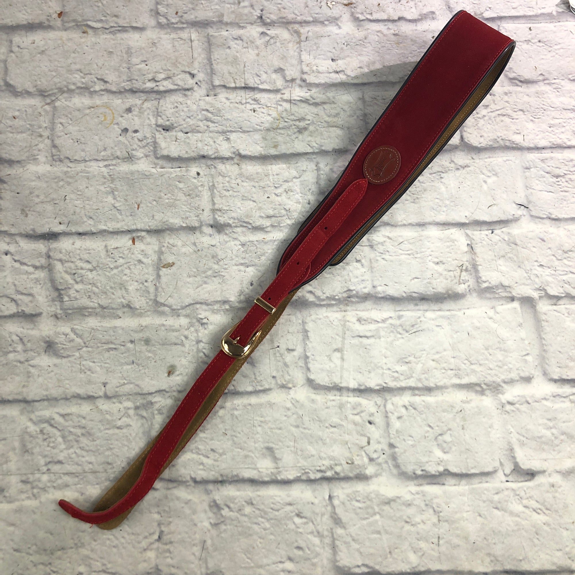Levy's Red Suede Leather Strap