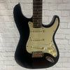 J Reynolds Stratocaster Style Electric Guitar - Black