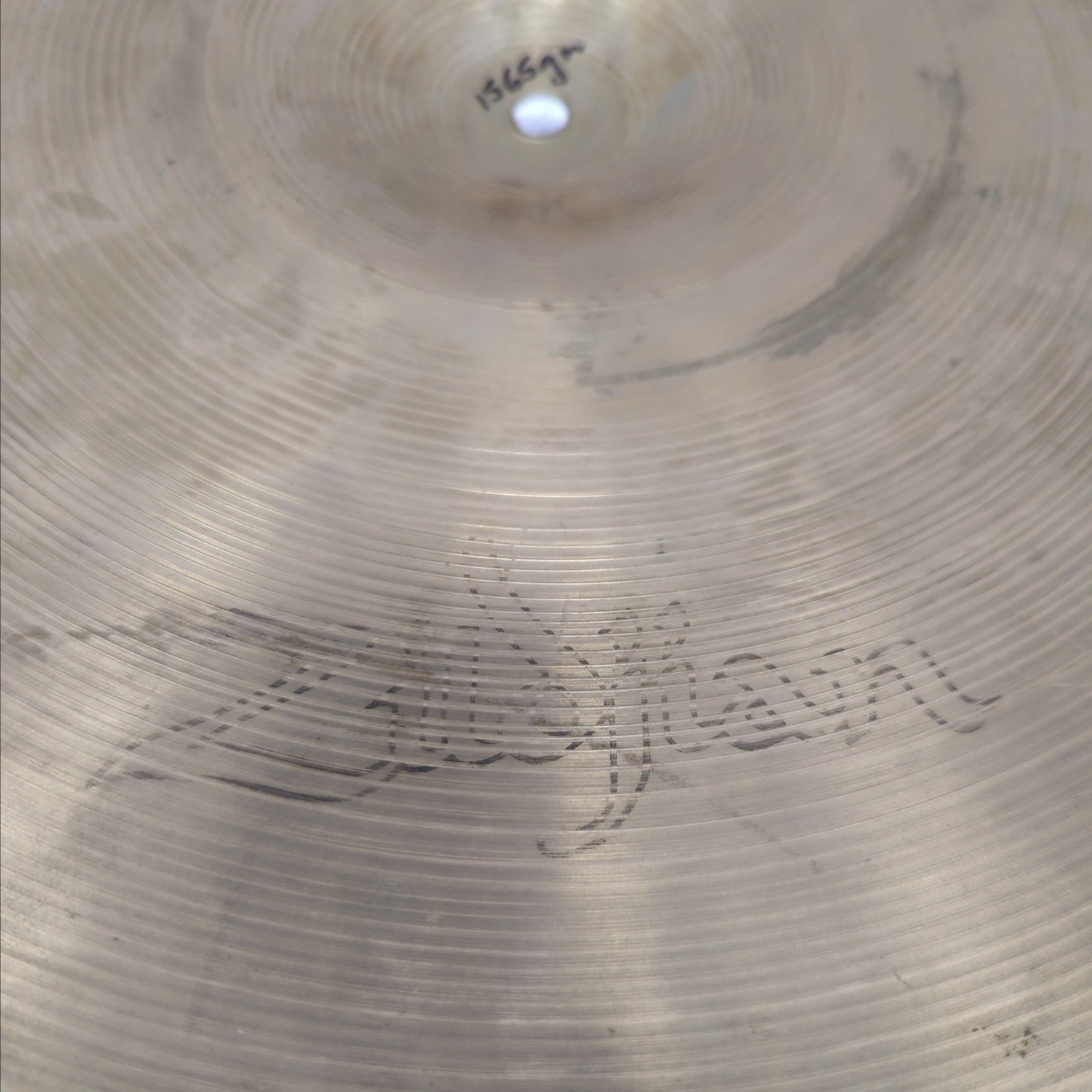 Zildjian 18 "Light Ride" Vintage 70s Hollow Logo Ride Cymbal 1565g