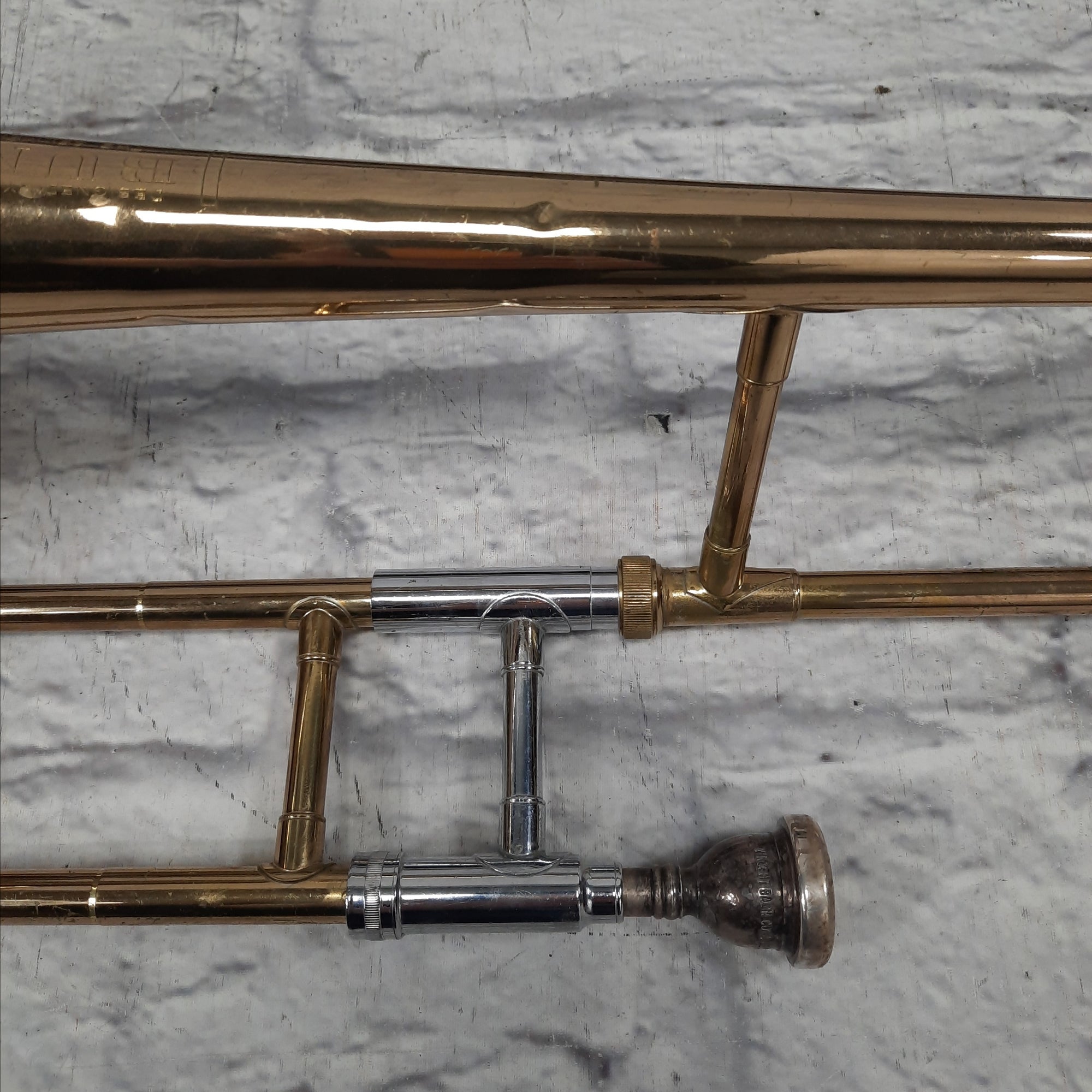 Bundy Trombone w/ Original Case and Vincent Bach Mouthpiece 12C