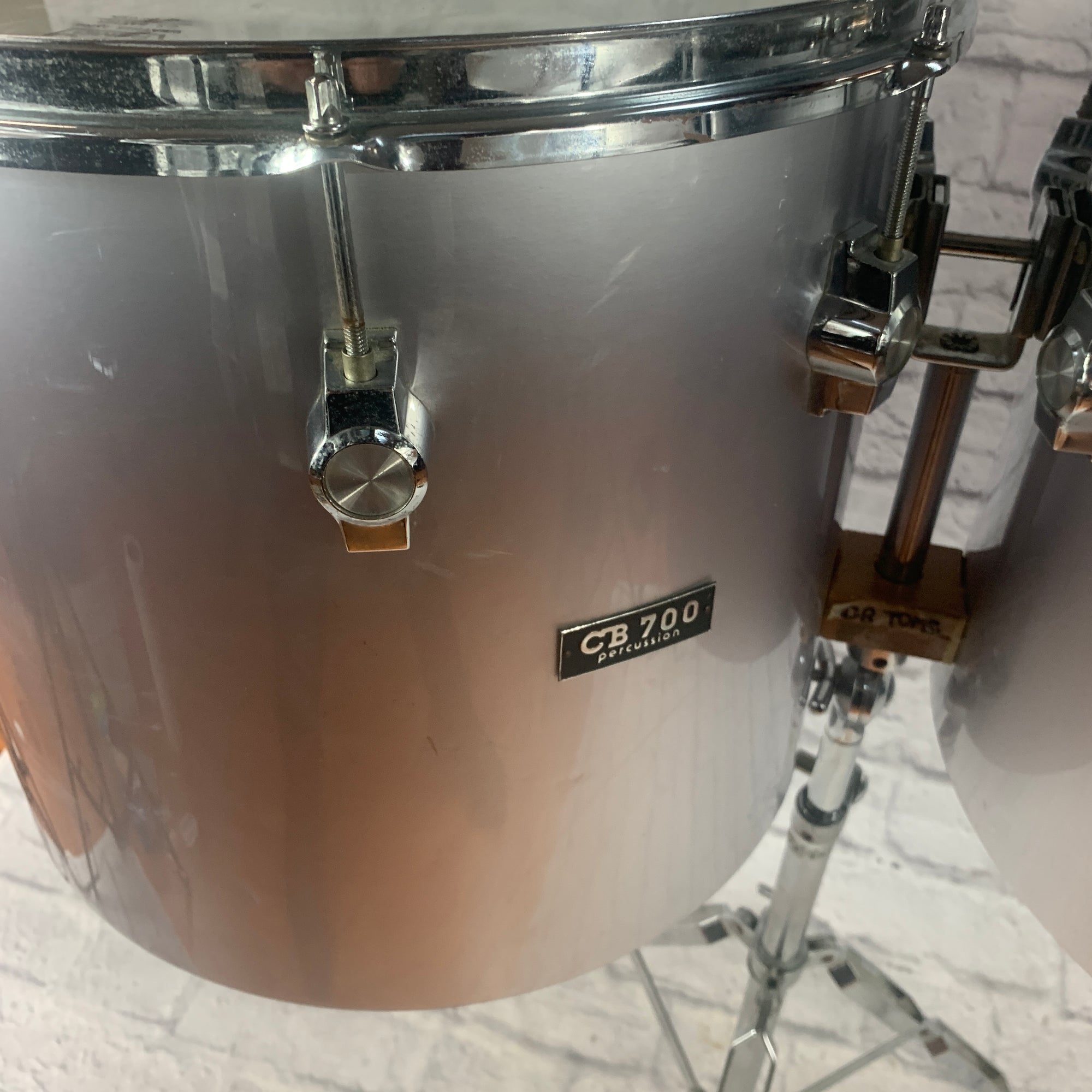 CB700 Percussion Concert Toms 15 16 Silver