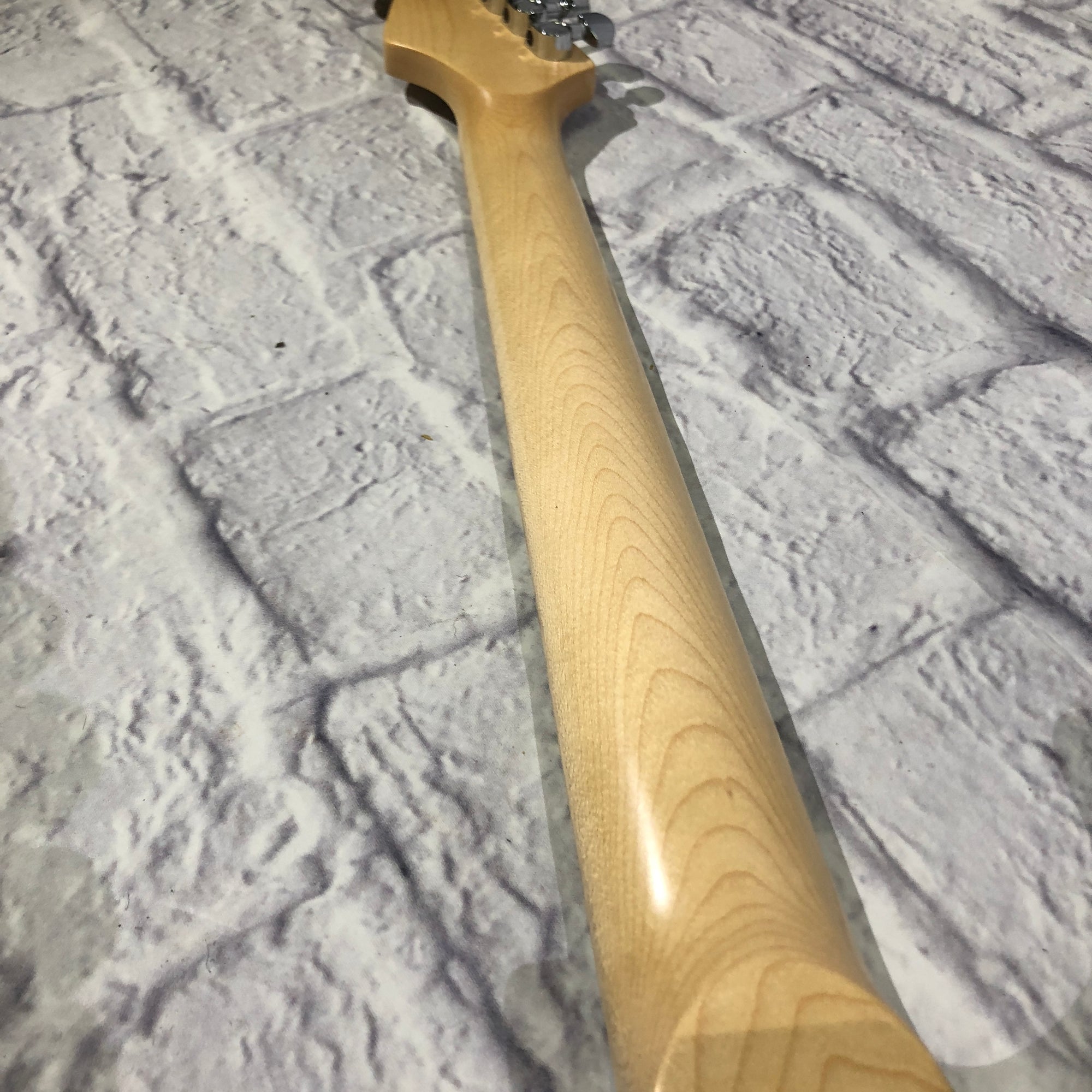 Superstrat Red Shell Finish - Unknown Manufacturer