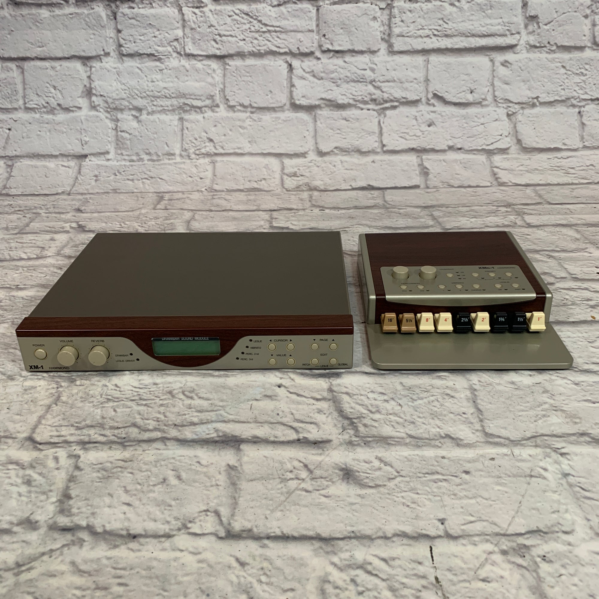 SUZUKI HAMMOND XM-1 ドローバー　音源モジュール　オルガン Hammond XM-1 XMC-1 オルガン音源 モジュール ドローバーセット