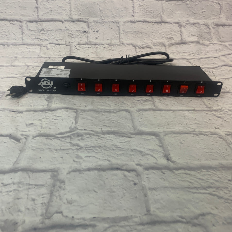 ADJ PC 100A Rack Mount Power Power Strip