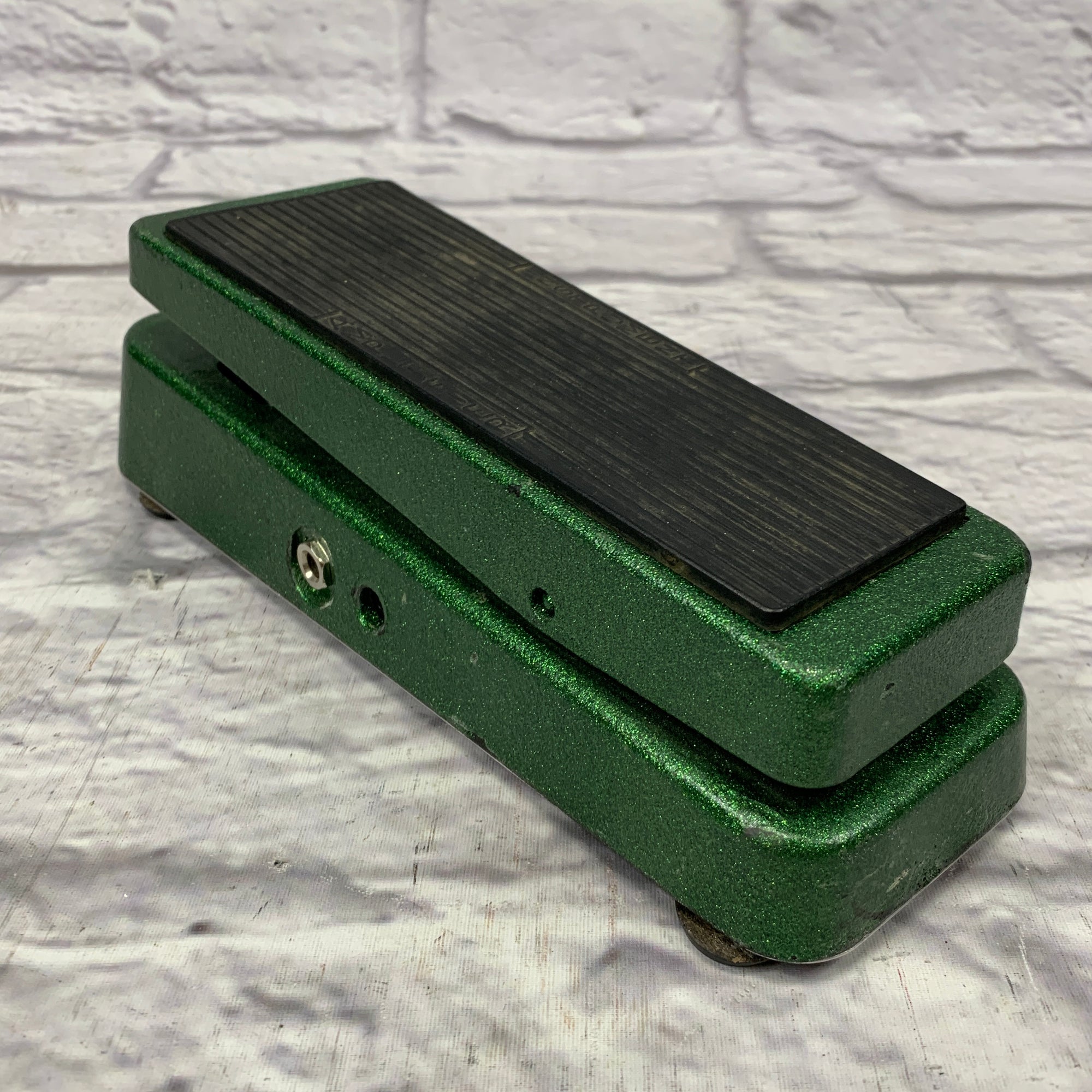 Dunlop Model GCB-100 Bass Crybaby Green Sparkle