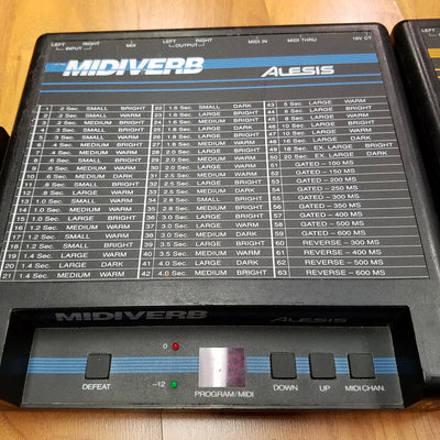 Alesis Midiverb w/power