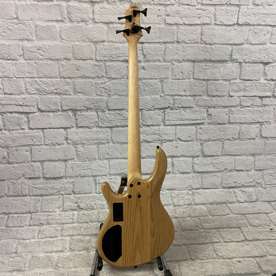 Cort Action Bass Plus DLX OPN 4-String Open Pore Natural
