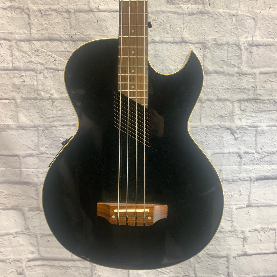 Washburn AB-10 Acoustic Electric Bass Guitar with Case