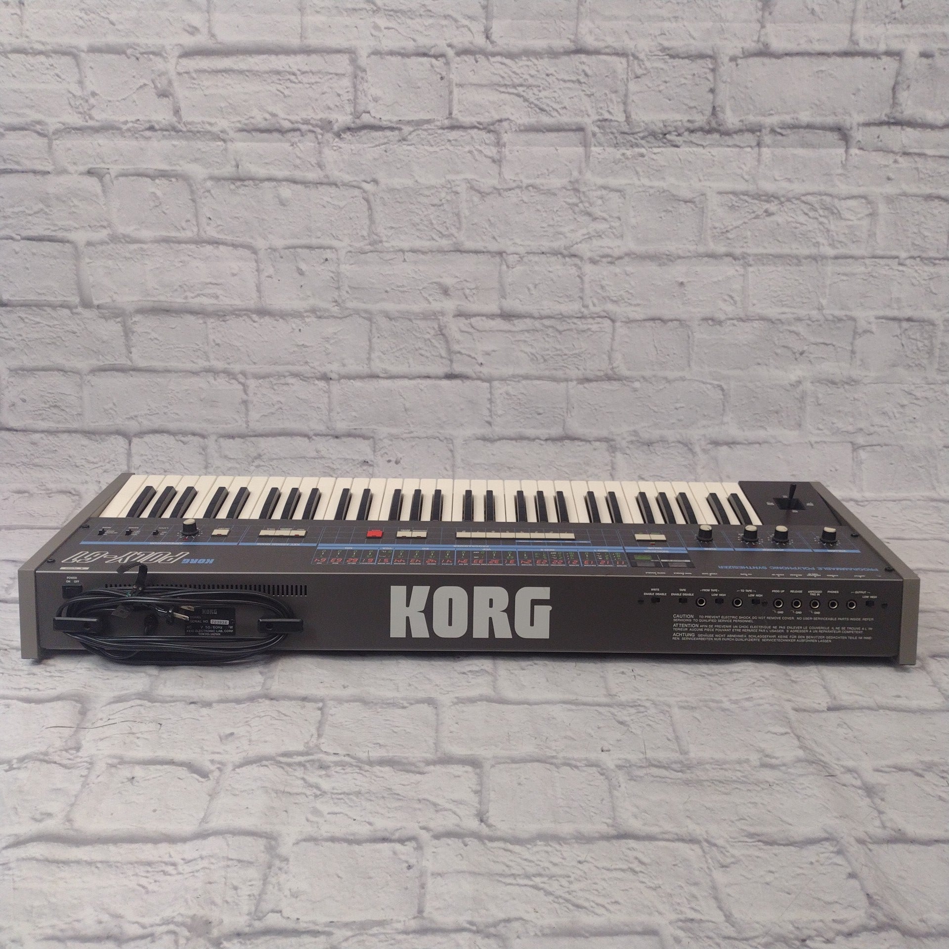 Korg Poly 61 Analog Synthesizer Analog Synth