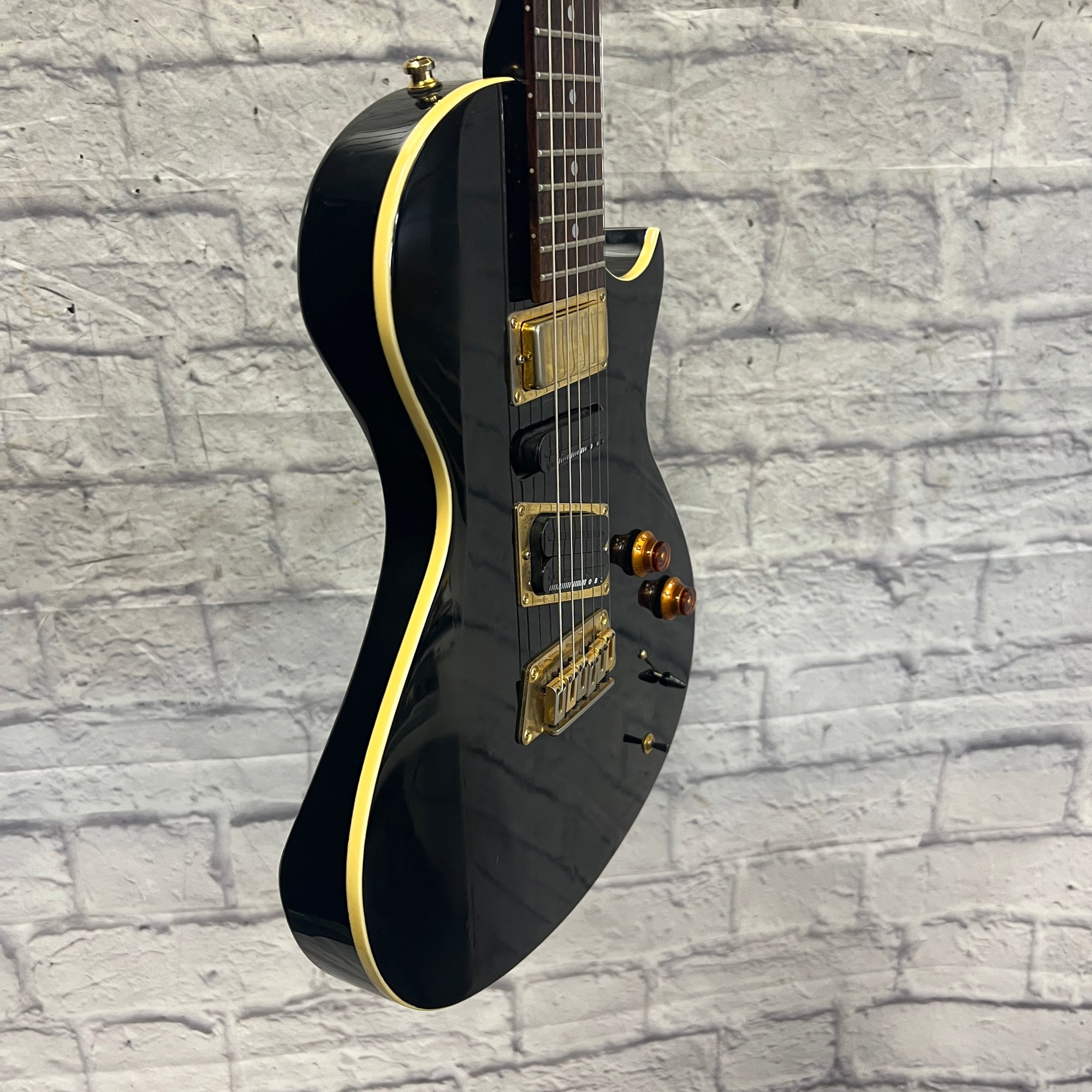 1996 Epiphone Nighthawk Special 3 Electric Guitar - Black Made in Korea