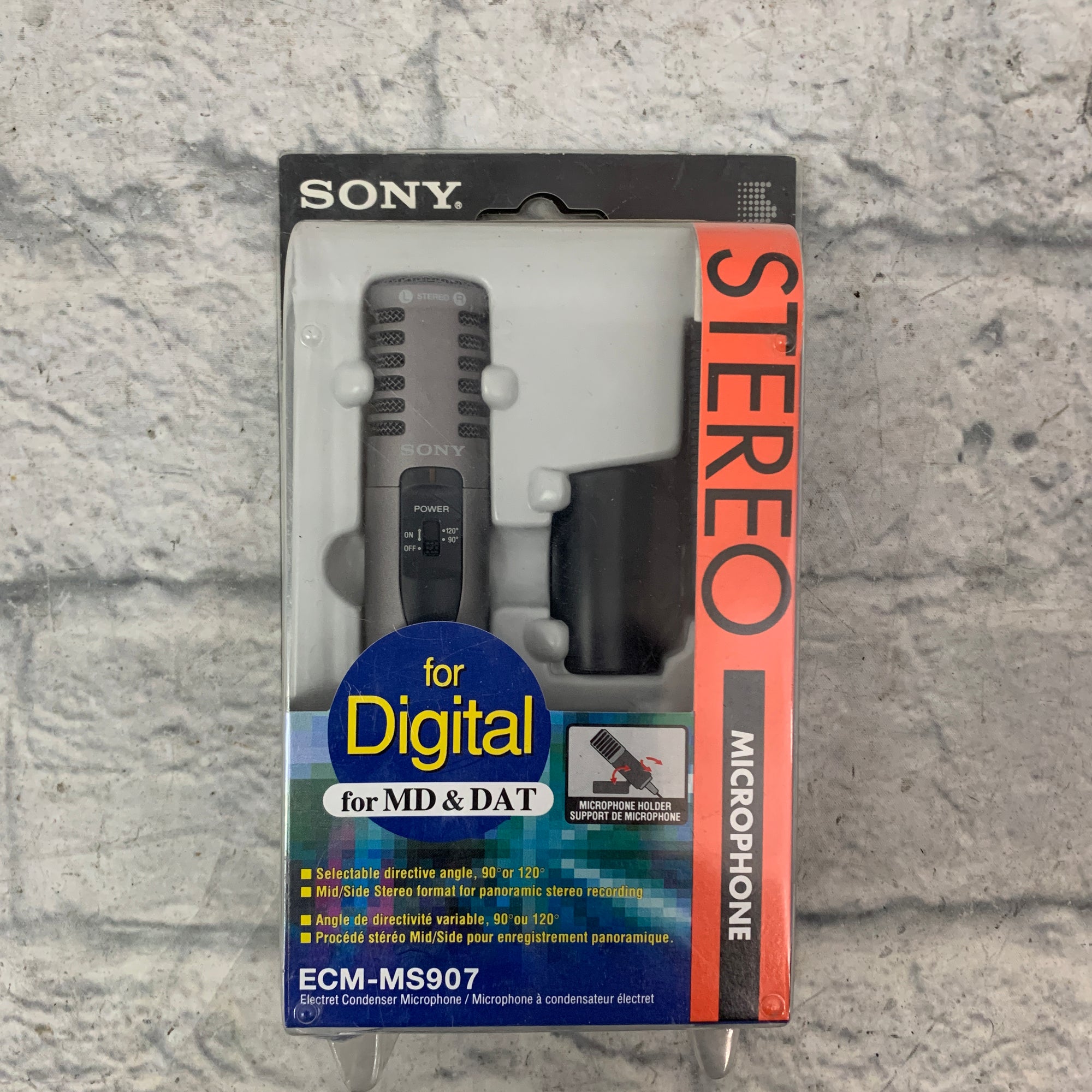 Sony ECM-MS907 Stereo Condenser Microphone Microphone