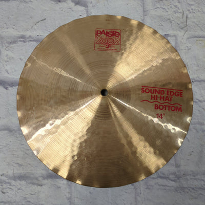 Paiste 2002 14 Hi Hat Bottom