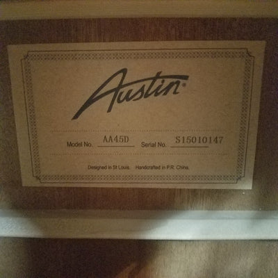 Austin AA45D Acoustic Guitar