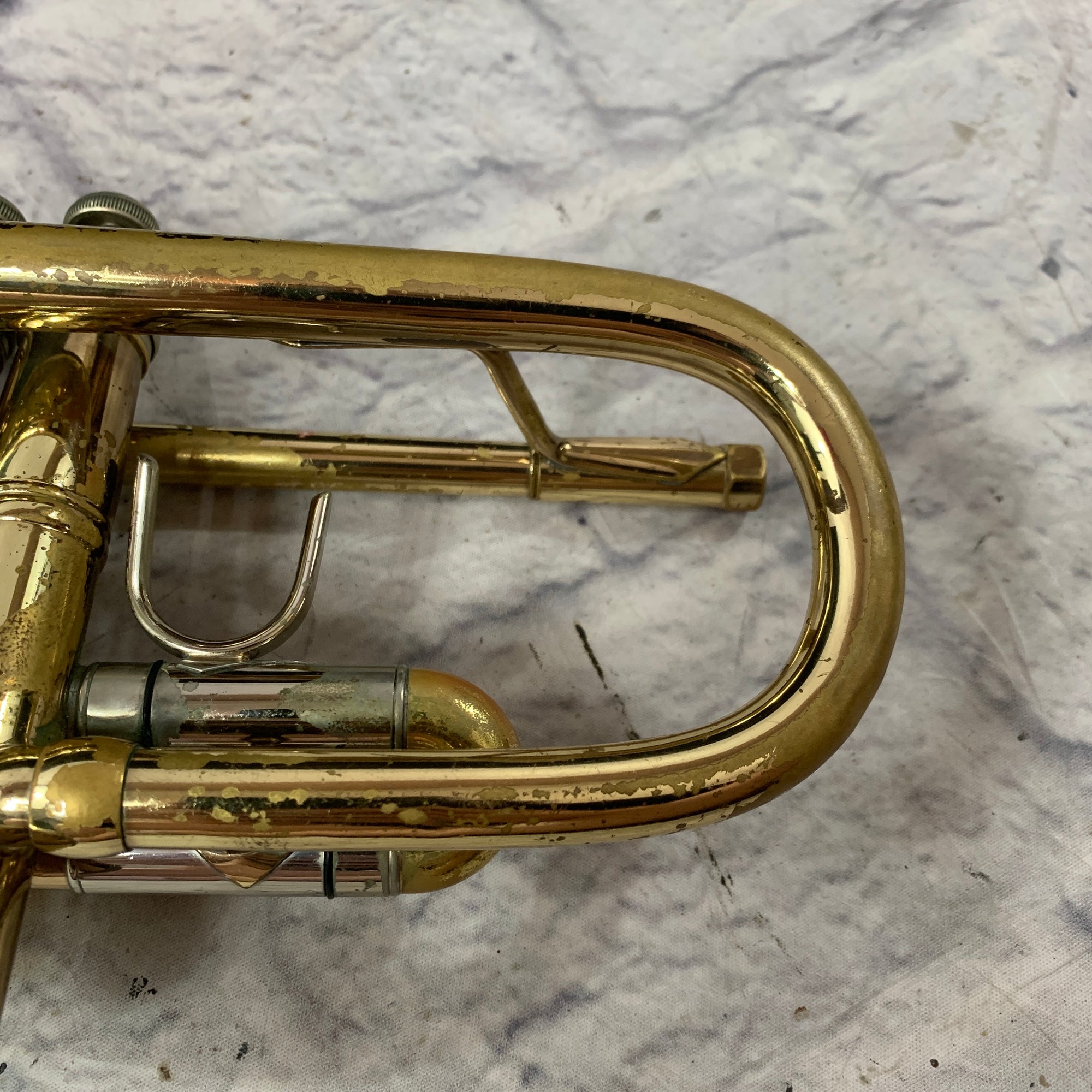 Bach Stradivarius Model 43 Silver Plated Trumpet w/ case