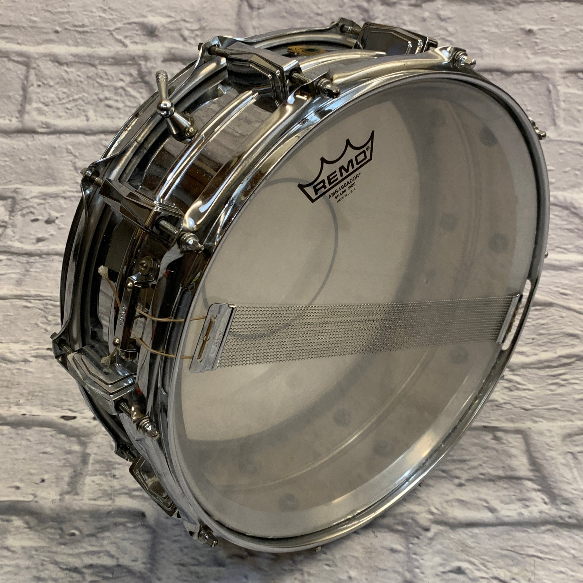 Ludwig No. 400 Supraphonic 5x14" Aluminum Snare Drum with Keystone Badge 1963 - 1969