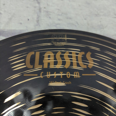 Meinl Classic Custom Dark 16" Crash/Ride Cymbal