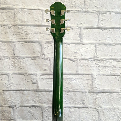 Oscar Schmidt OF2-TGR Folk Transparent Green