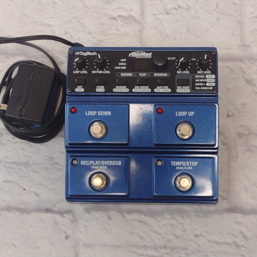 Digitech Jam Man Stereo Looper Pedal