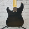 New York Pro 3/4 Size Electric Guitar Black