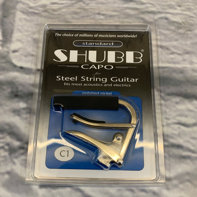 Shubb C1 Standard Capo for Steel String Guitar