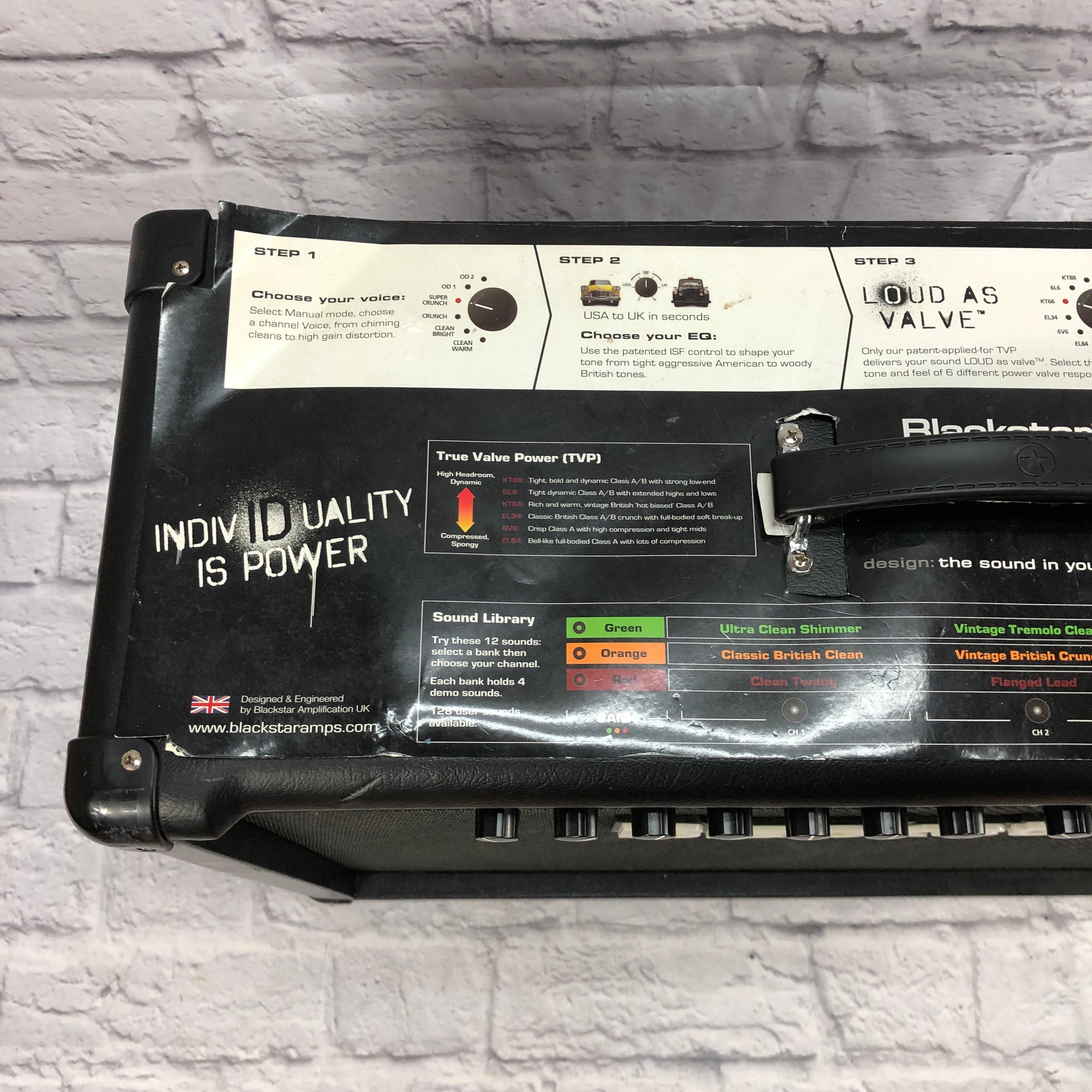 ** Blackstar 260TVP Combo Amp