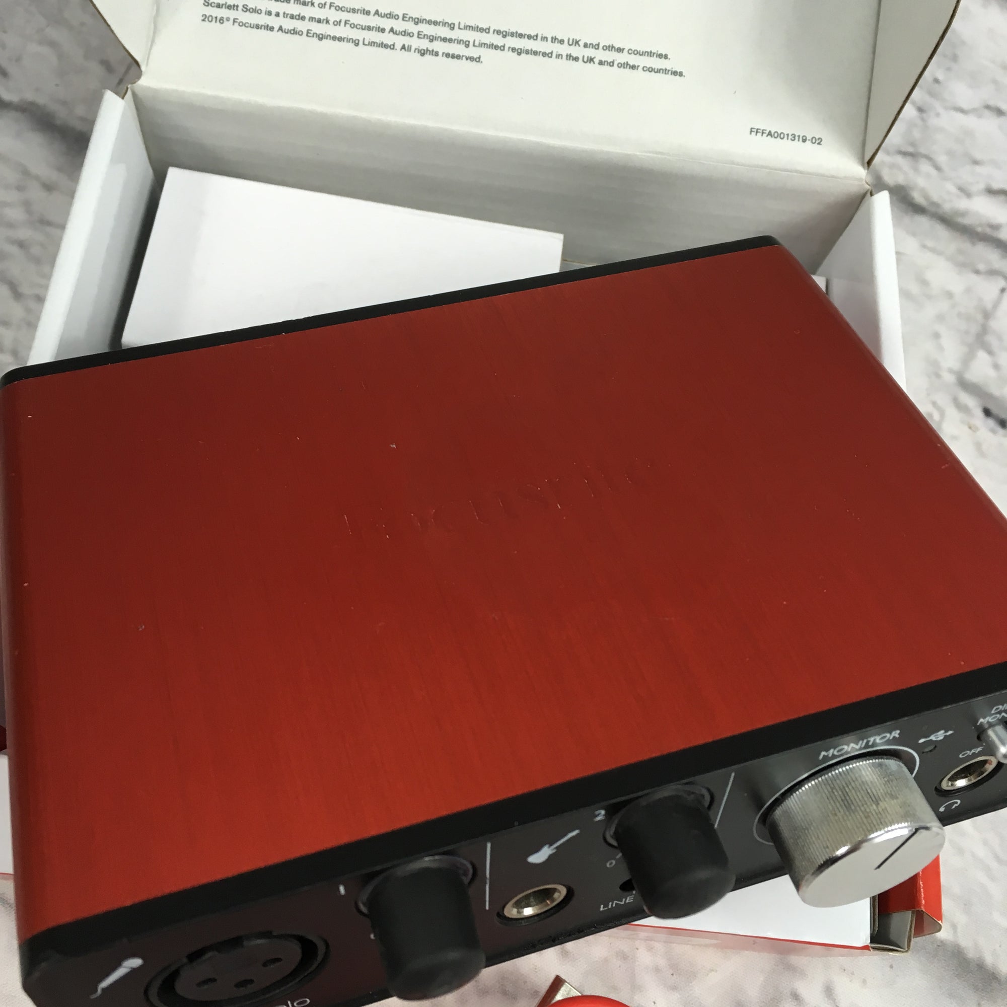 Focusrite Scarlett Solo 2nd Generation Interface