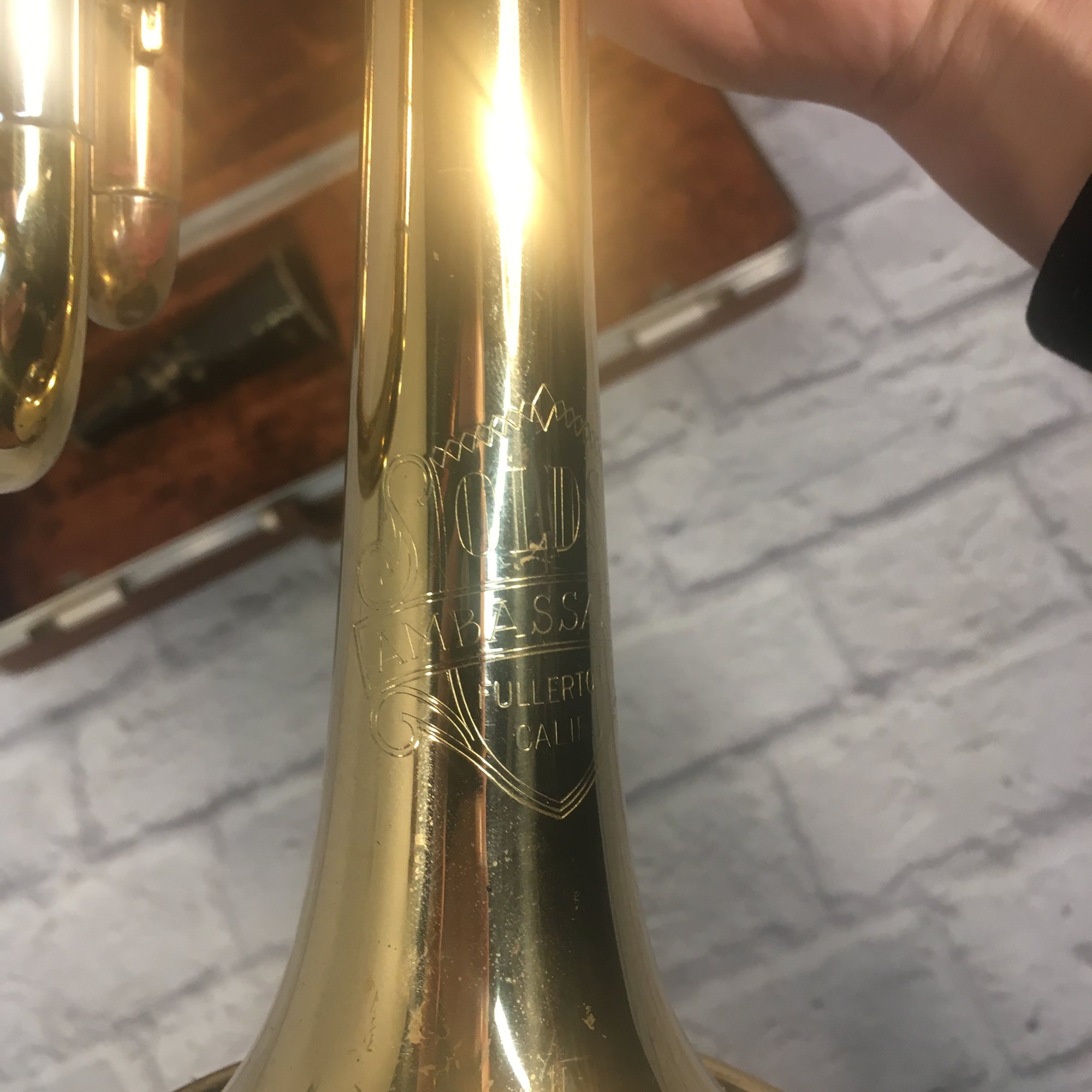 1964 Olds Ambassador Trumpet w Case and Mouthpieces