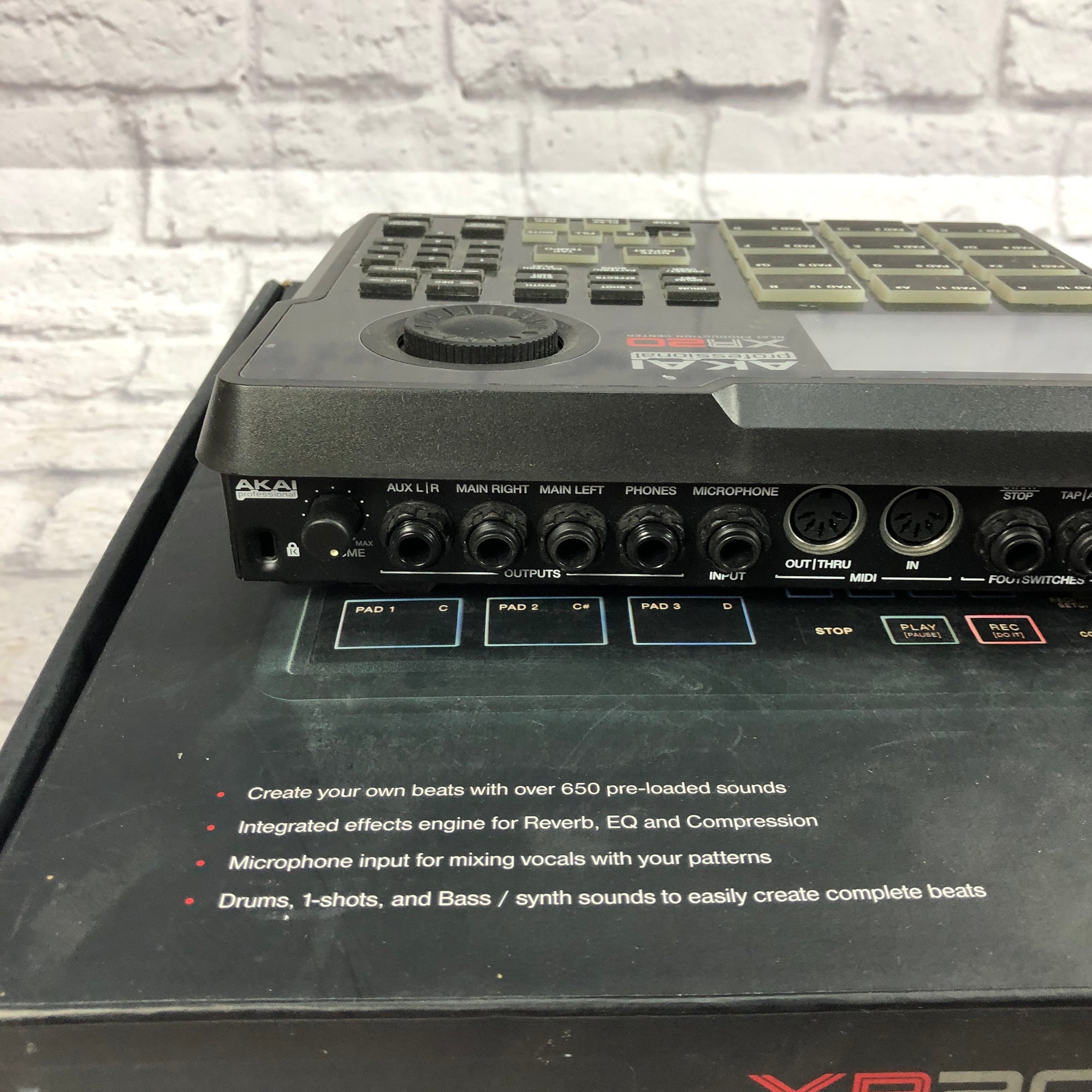 Akai XR20 Beat Production Center - Evolution Music