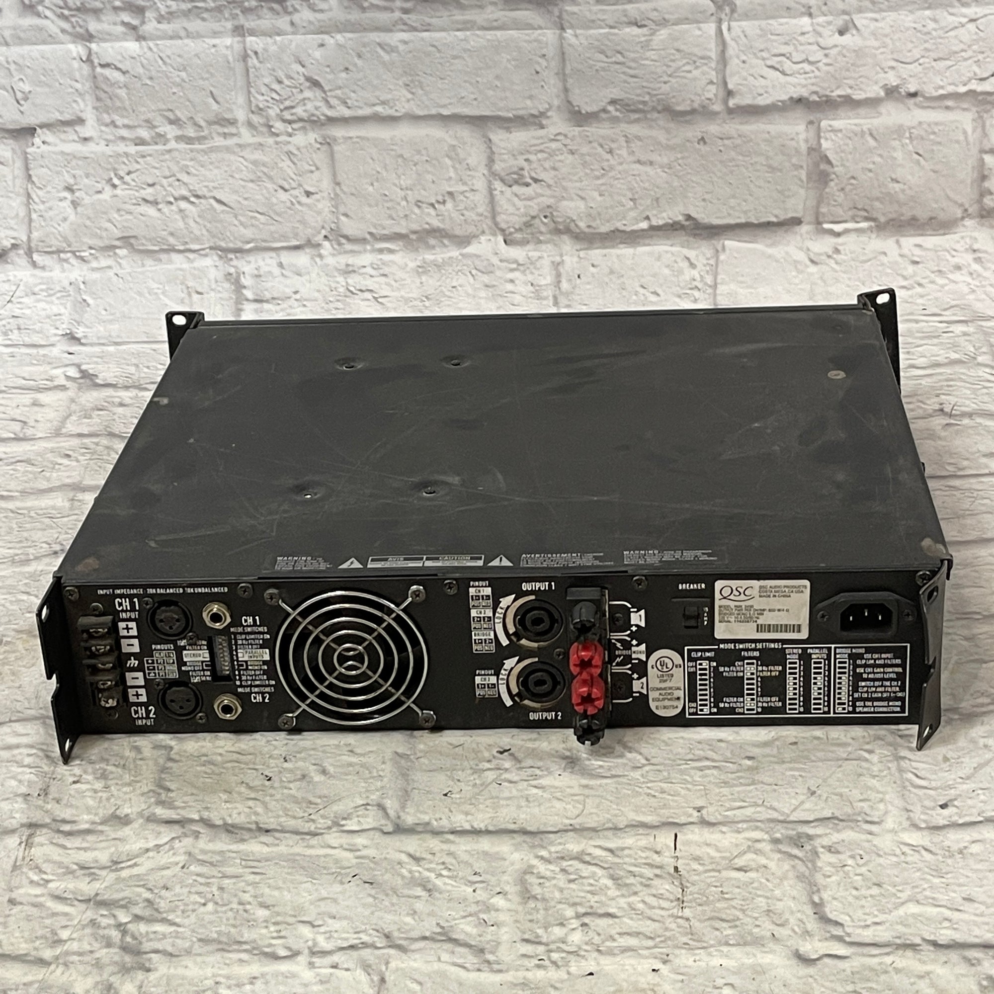 QSC RMX2450 2400W Power Amp