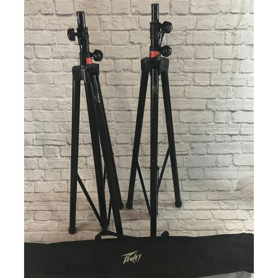 Peavey Speaker Pole Stands Pair w Bag