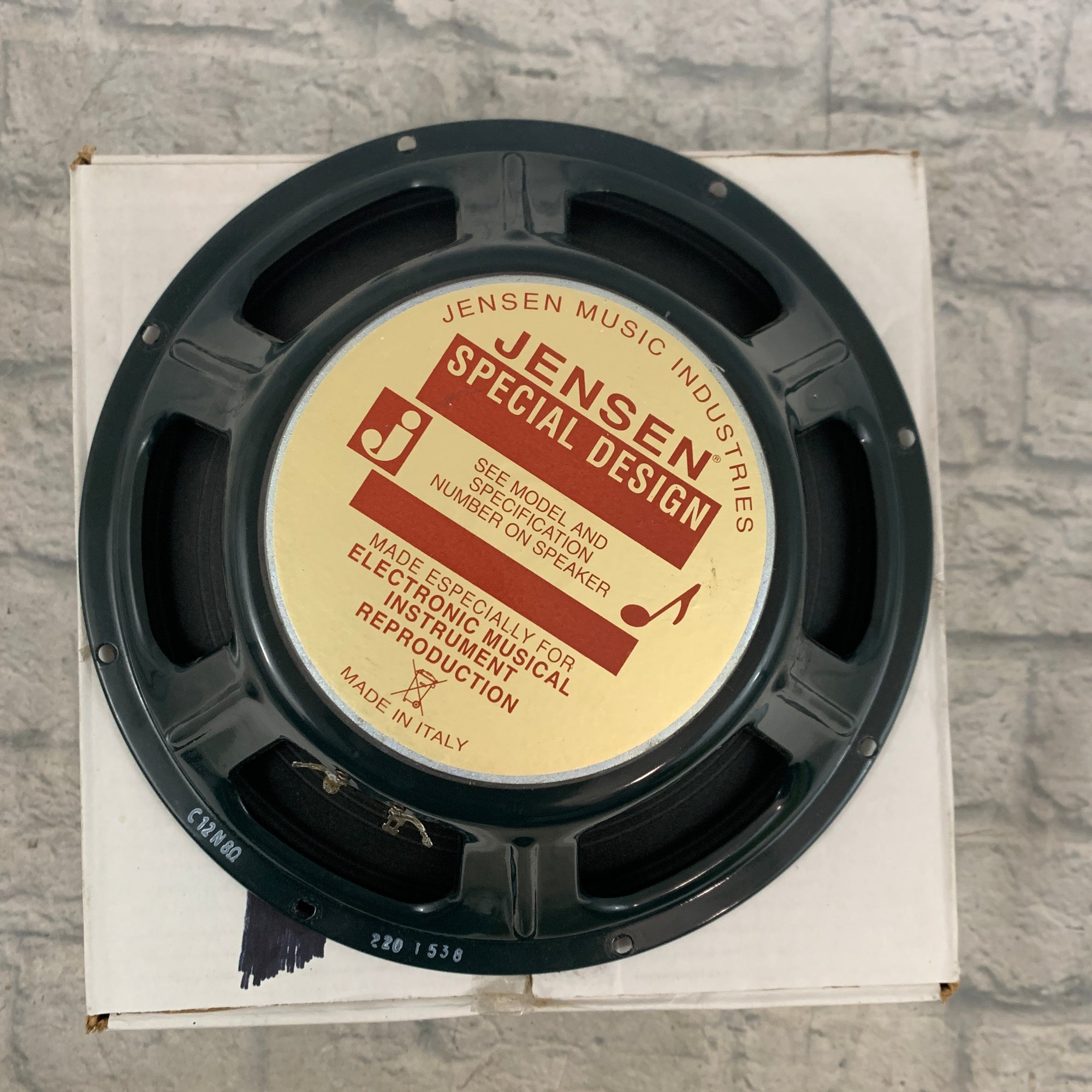 Jensen Special Design C12N 8ohm 12" Speaker