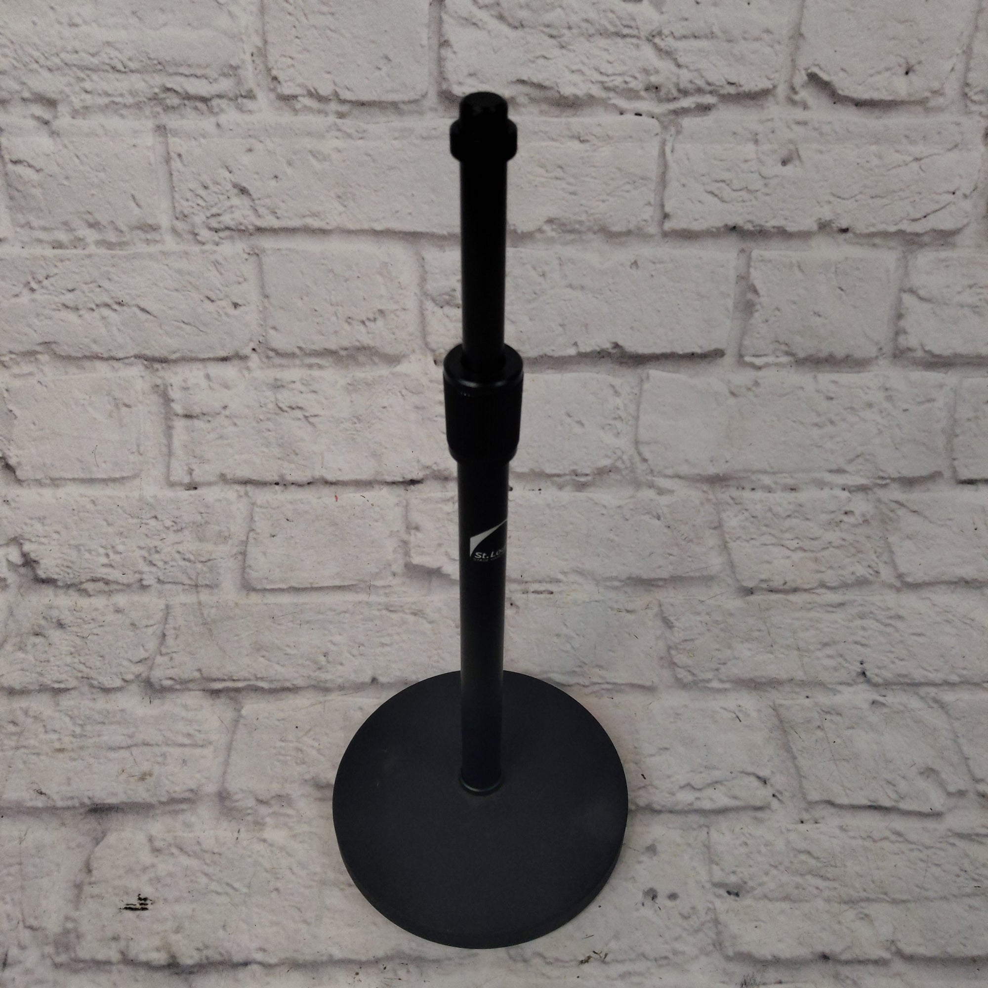 SLM SSH202B Adjustable Height with Round Base Desktop Mic Stand